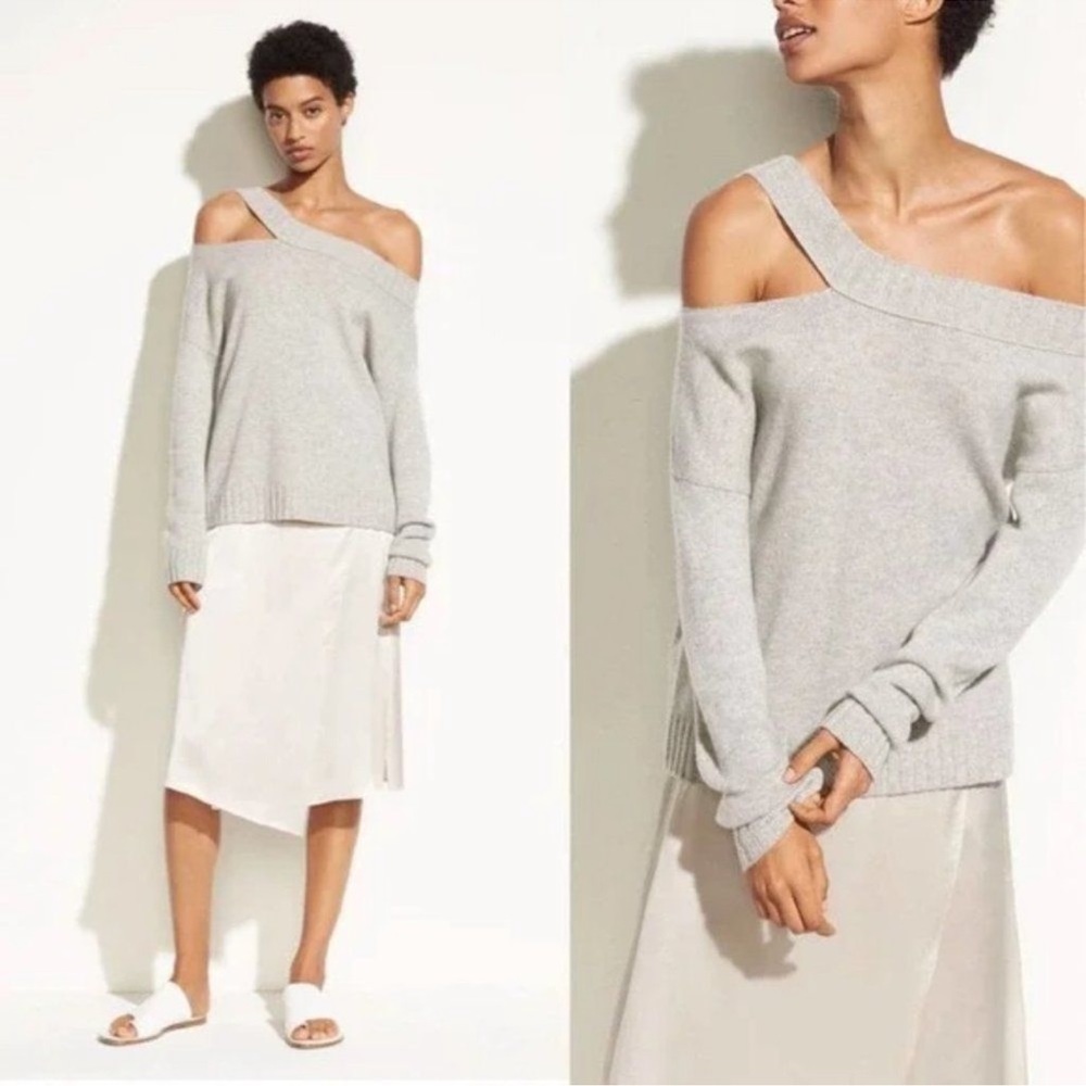 Vince cut out off the shoulder sweater